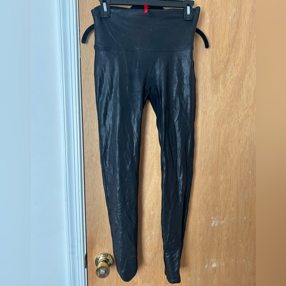 Spanx Faux Leather Leggings